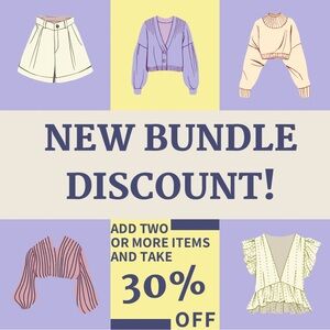 🛍️ BUNDLE DISCOUNT: NEW & IMPROVED 🛍️